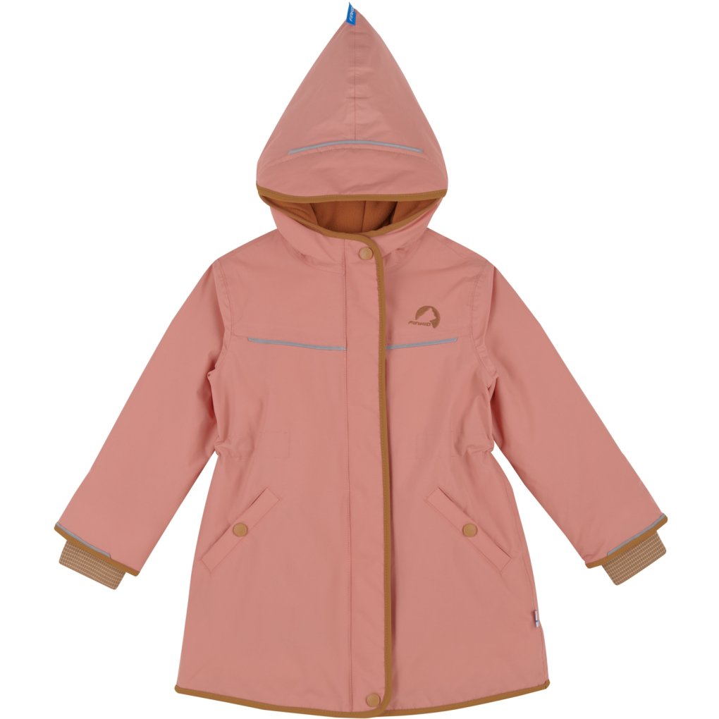 Finkid MILLA Winter Coat Girls - terra cotta/almond