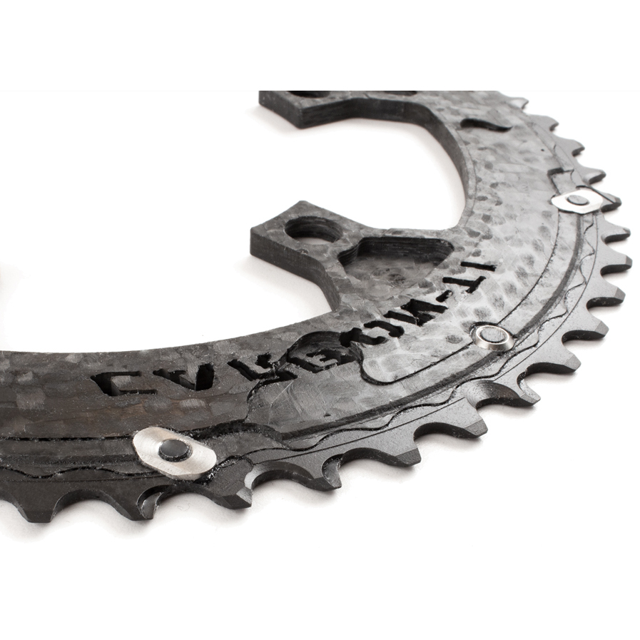 Carbon-Ti X-CarboRing EVO Chainring - 110mm - for Dura Ace R9100