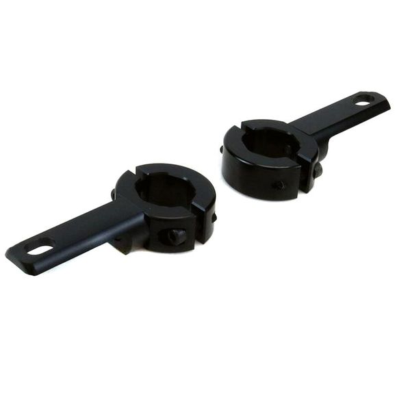 Denali Headlight Support for frame and crash bars 21-2 9mm Universal - BlackRef: DENA0017 / 1061813