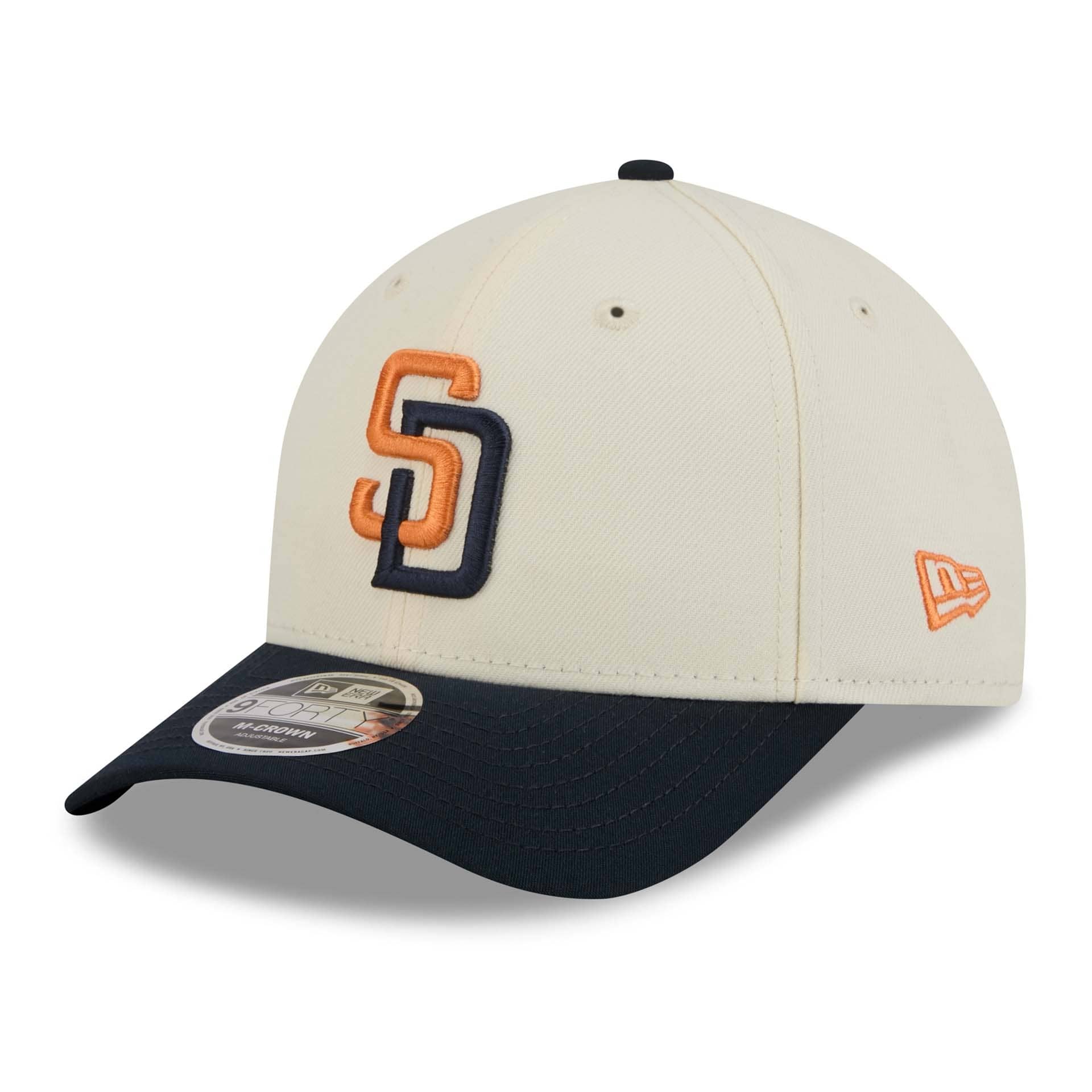 San Diego Padres MLB City Connect 9FORTY M-Crown Snapback Cap Natural