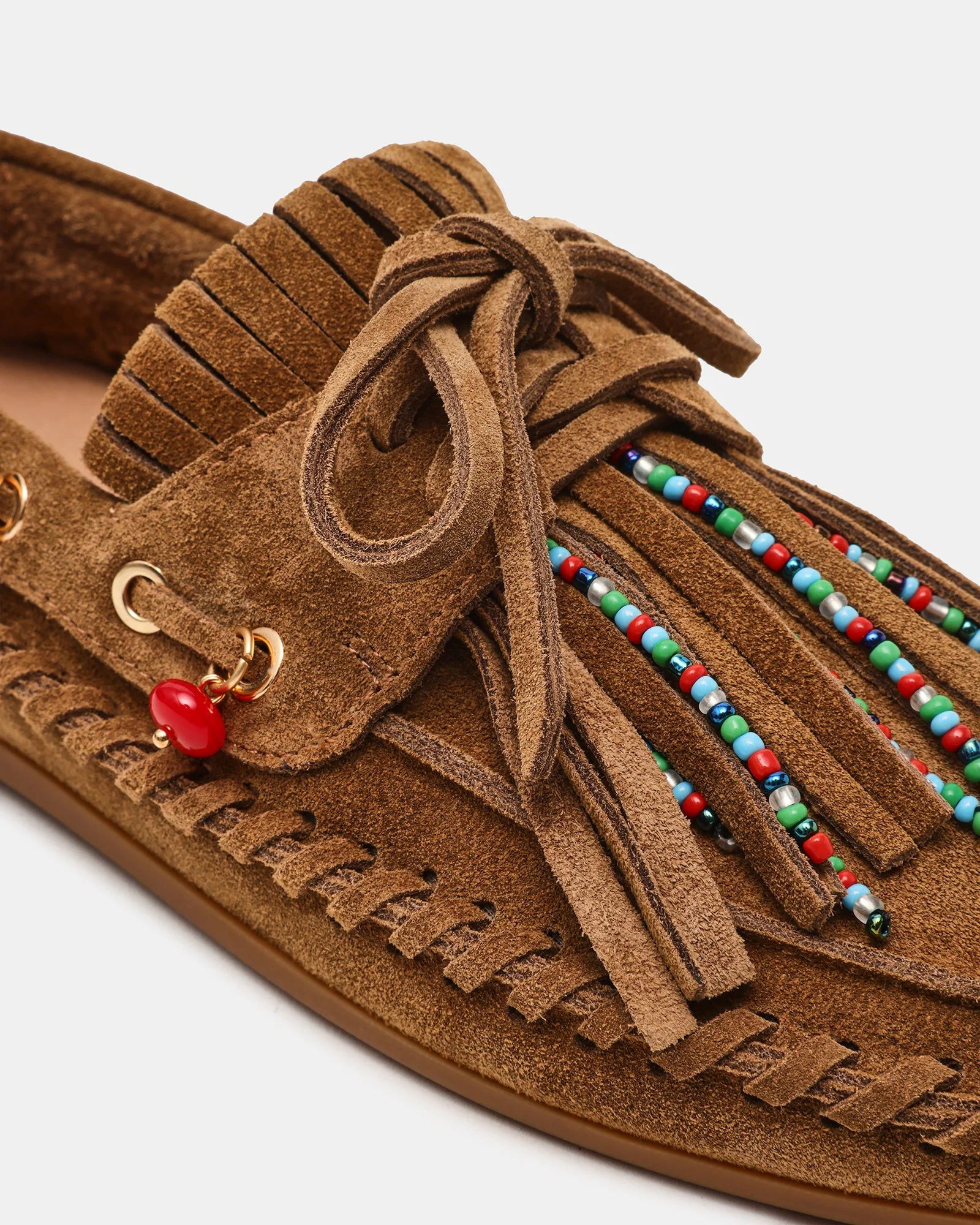 Samual Charm Chestnut Suede