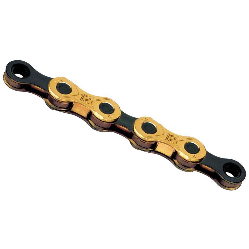 KMC X Chain - WAXED | TiN Gold | 12-speed - gold/black