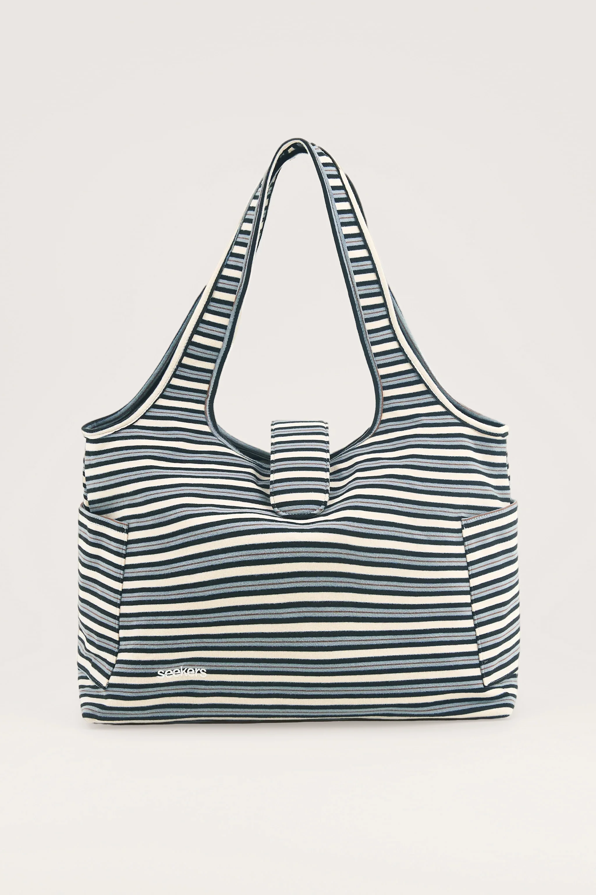 Wilkie Soft Carryall Bag in Multi Cream