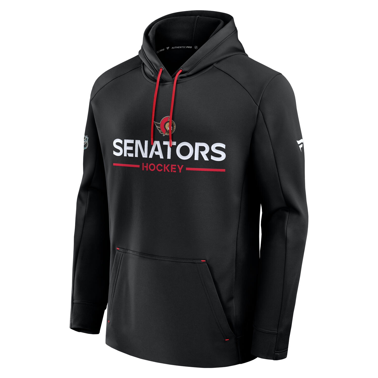 Ottawa Senators 2025/26 Authentic Pro Rink Tech NHL Hoodie Black