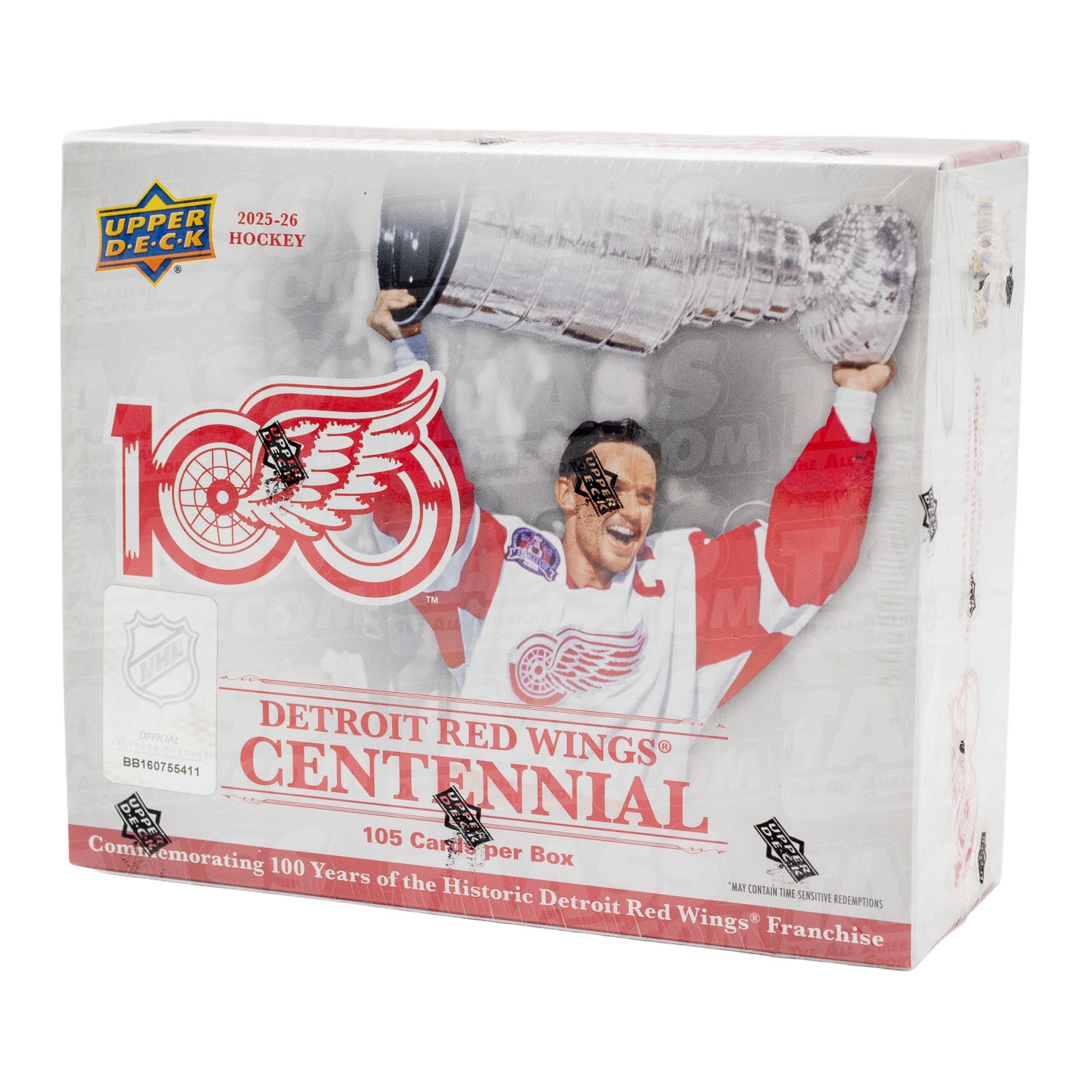 2025/26 Upper Deck Detroit Red Wings 100 Years Centennial Hockey Box Set