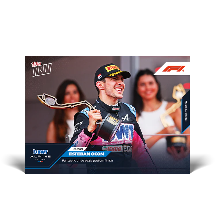 Topps UK - Fantastic drive seals podium finish - F1 TOPPS NOW® Card #17