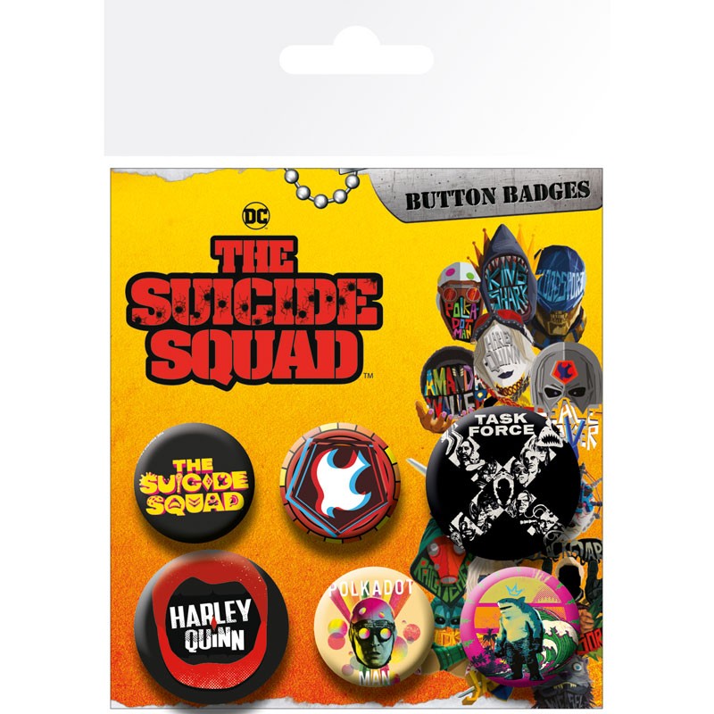DC COMICS Badge Pack Logos