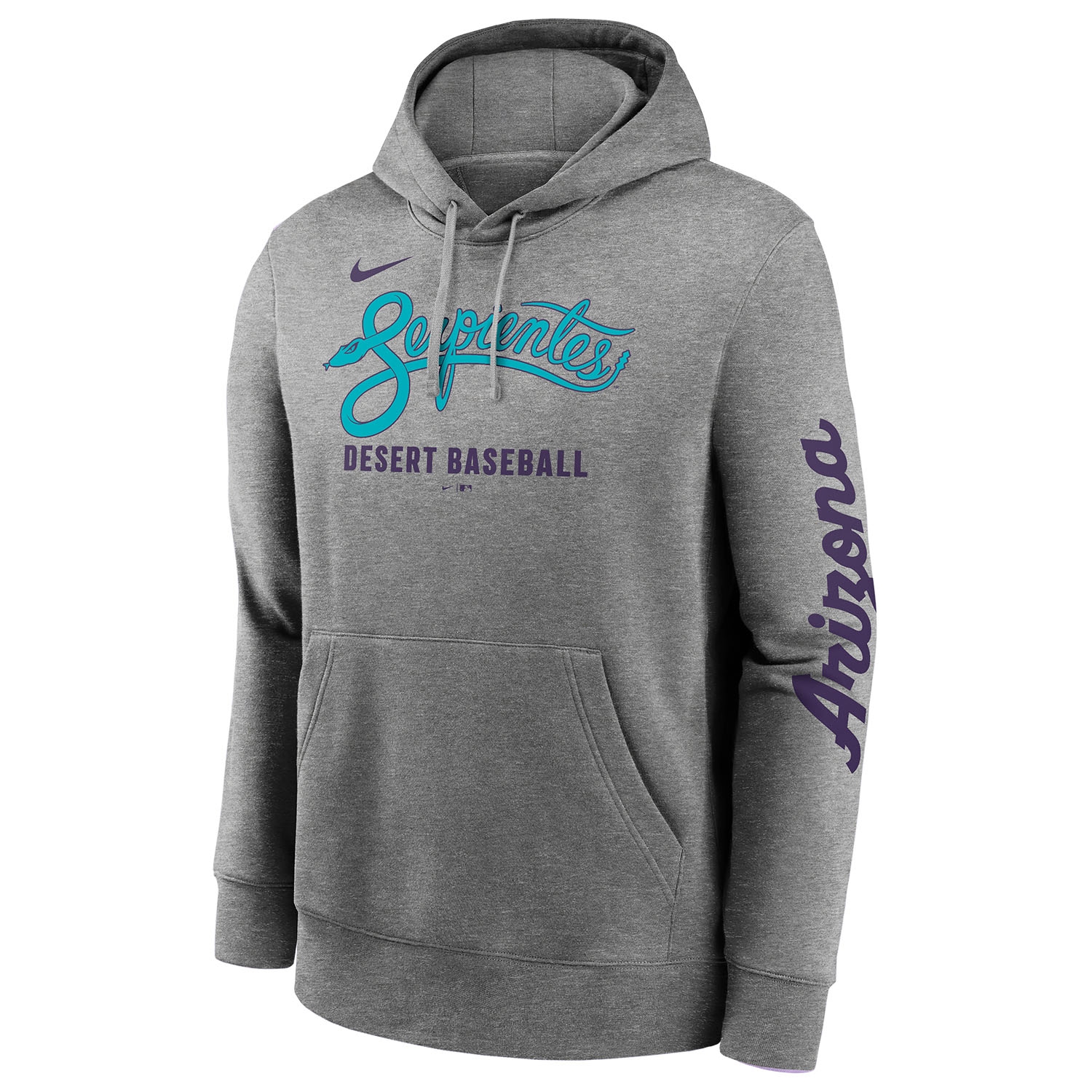 Arizona Diamondbacks City Connect Nike French Terry Club Hoodie Gray