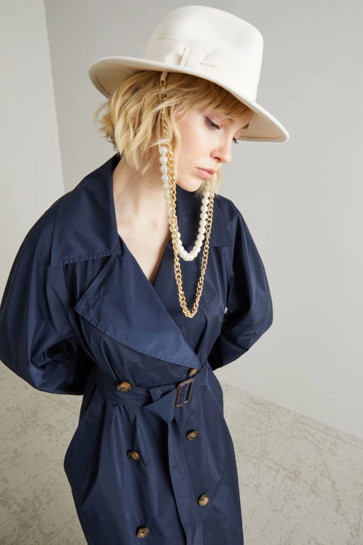 Wide brim hat - MILK