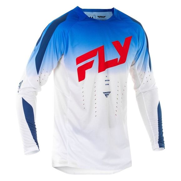 Fly EVOLUTION DST 2025 cross Jersey - White / BlueRef: FL1604