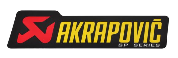 Akrapovic Stickers Universal StickerRef: Sa00747A / 43201935