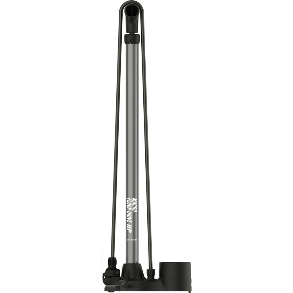 Lezyne Macro HP Floor Drive DV Floor Pump - grey matt