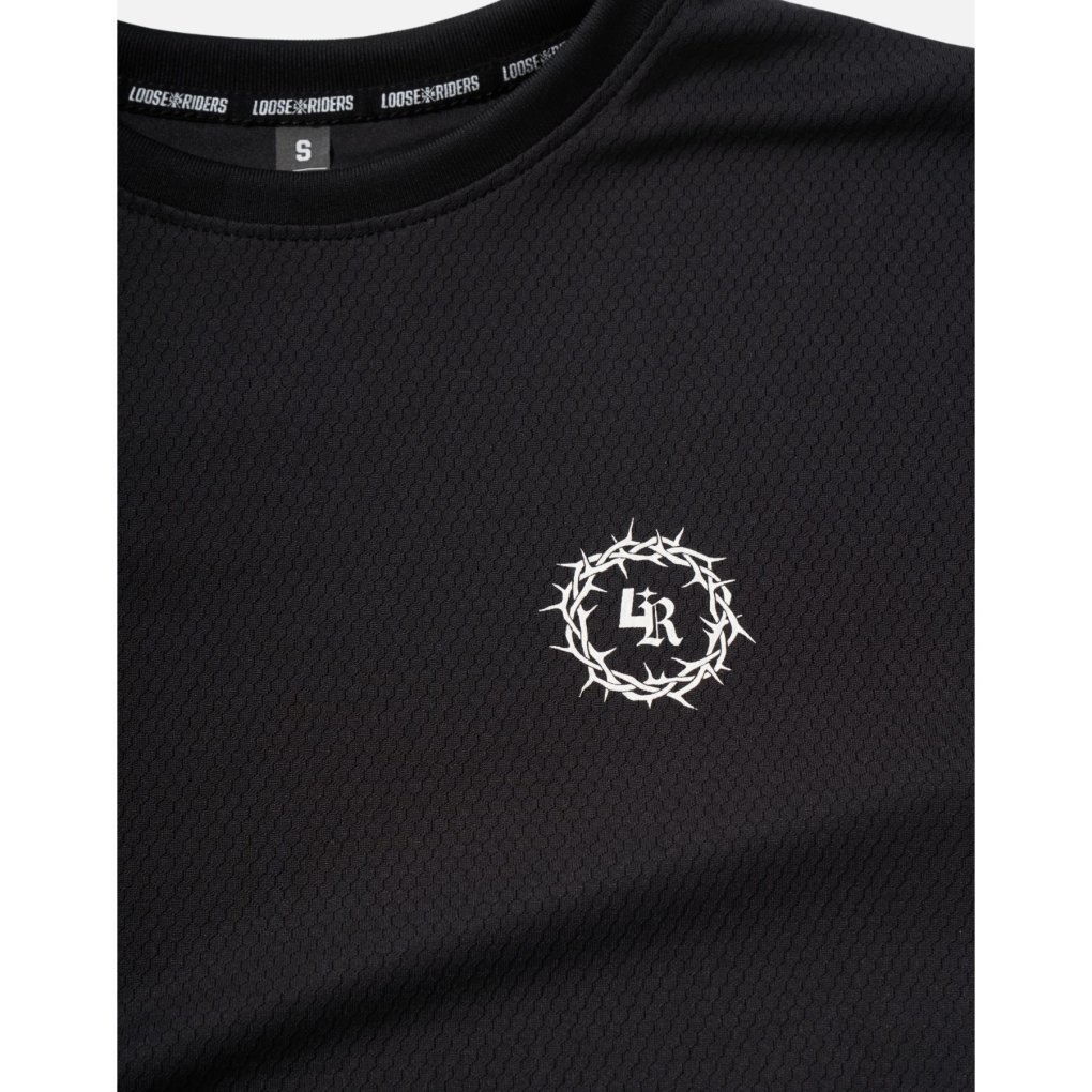 Loose Riders Nine Lives Long Sleeve Jersey Men - C/S TW White