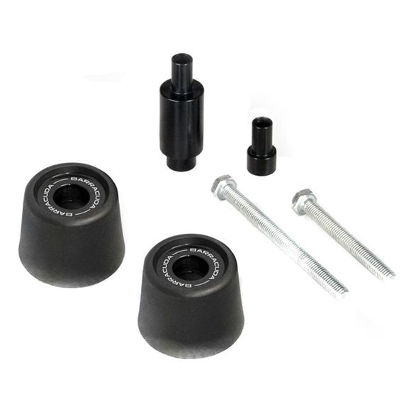 Barracuda Frame Sliders Kit Wheels - BlackRef: bar0367 / kn8101-13