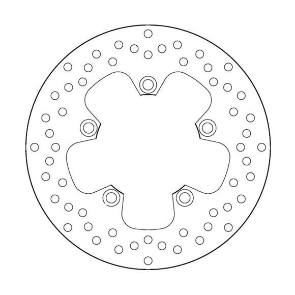 Brembo round fixed brake discRef: 68B407H3