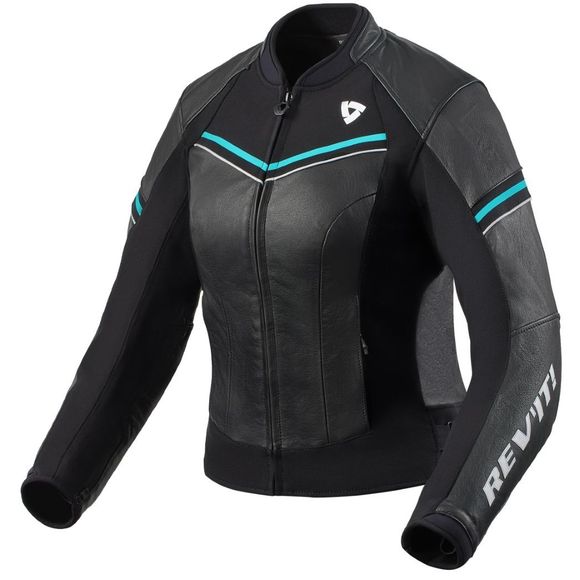 Motorcycle jacket Rev it Median Ladies - Woman - Black / VioletRef: RI1213-C62159