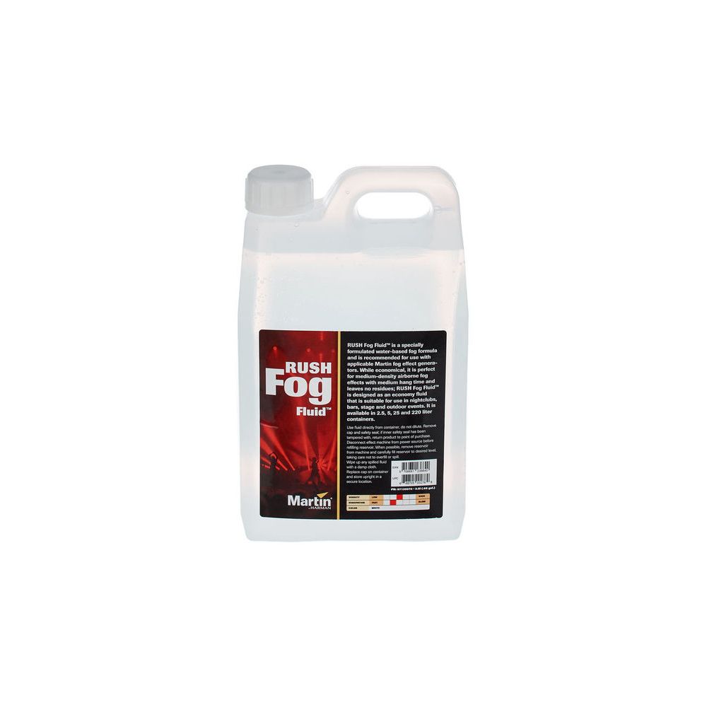 Martin by Harman Rush & Thrill Fog Fluid 2,5l – Thomann Ireland