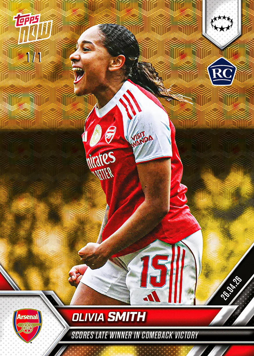Olivia Smith - 2025-26 UWCL Topps NOW® - Card 27 - PR: 762