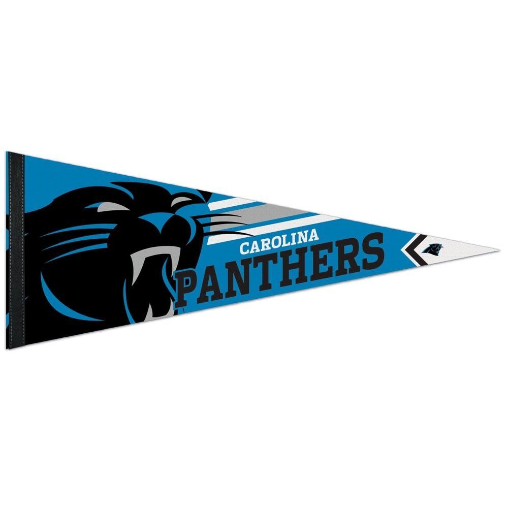 Carolina Panthers Big Logo Premium Football NFL Pennant