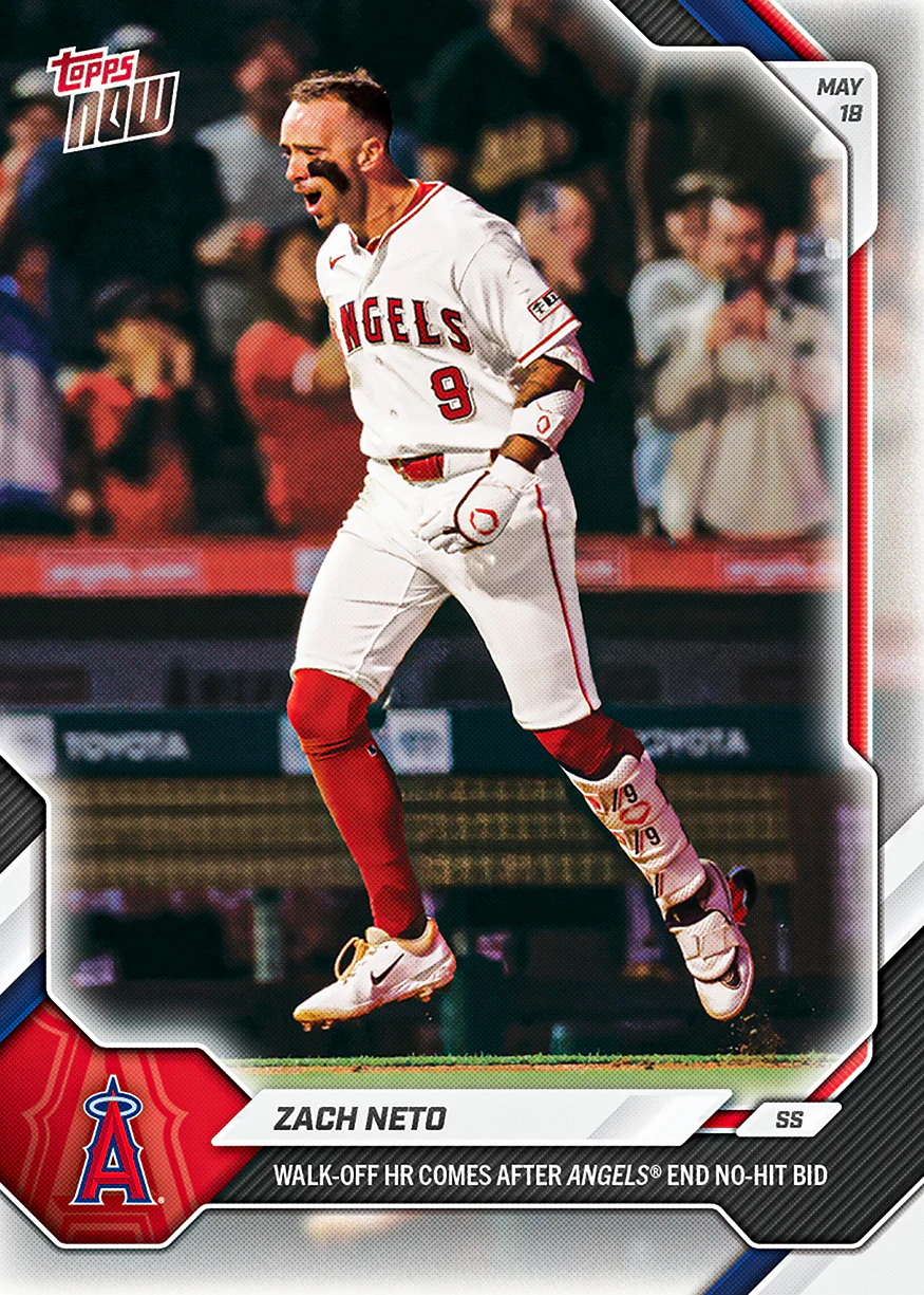 Zach Neto - 2026 MLB Topps NOW® - Card 218