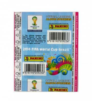 Panini World Cup Brasil 2014 Packet Pink