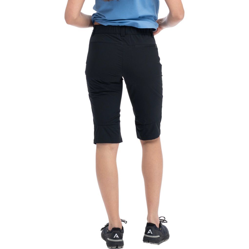 Bergans Vandre Light Softshell Long Shorts Women - black