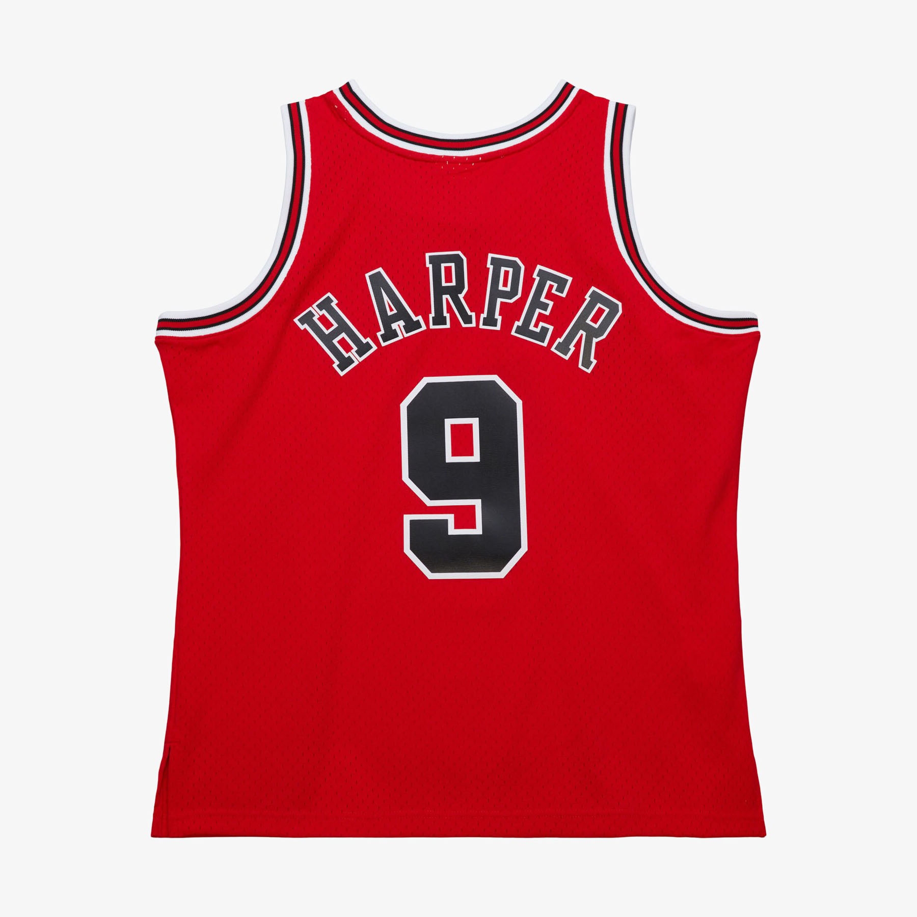 Ron Harper #9 Chicago Bulls 1997-98 Mitchell & Ness Swingman NBA Jersey Red