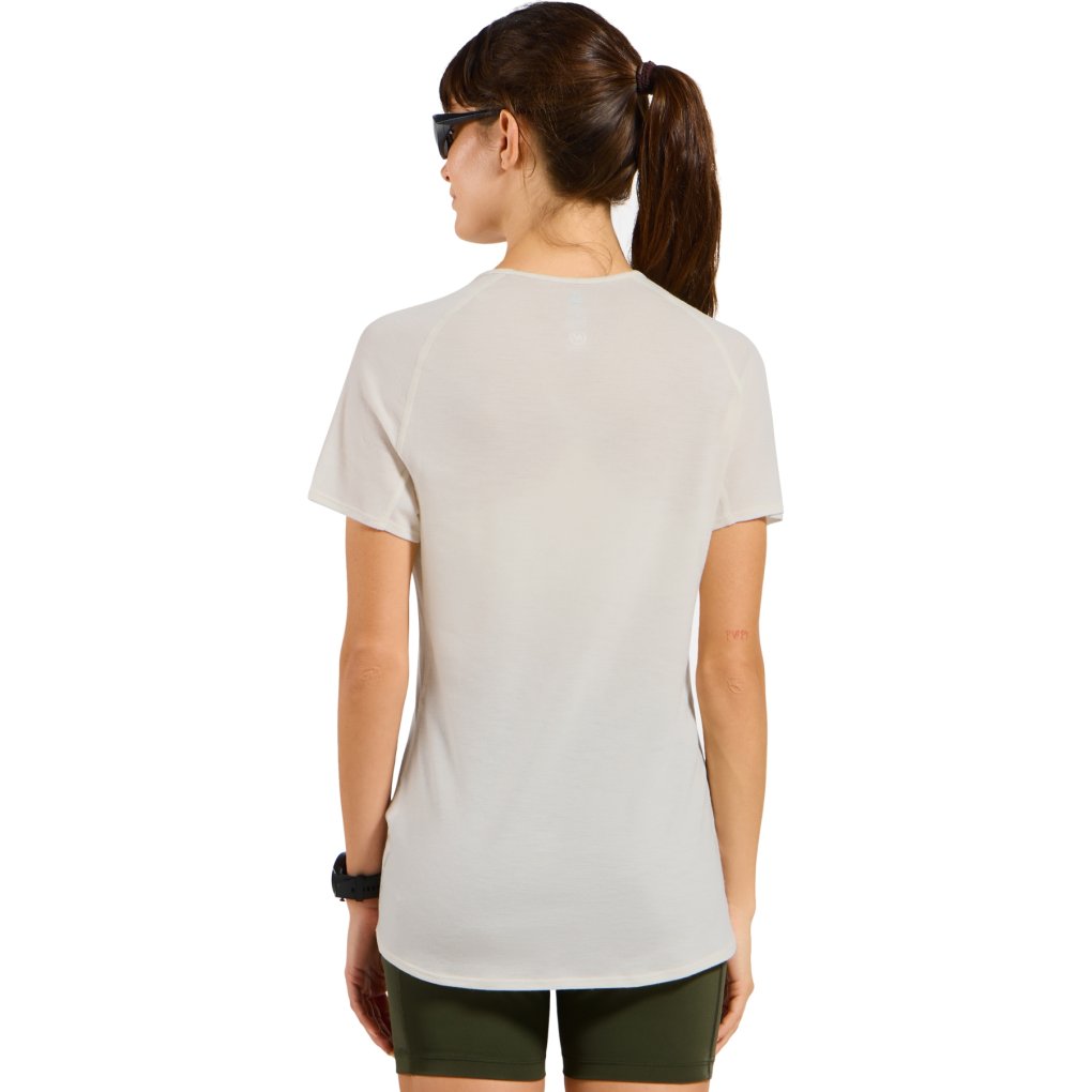 Odlo X-Alp Performance Wool 115 Trail Running T-Shirt Women - gardenia