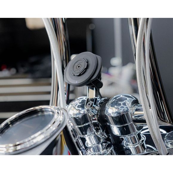 Quad Lock Motorcycle Pro Smartphone Holder Chrome Large - GrayRef: QDL0305 / 1126876