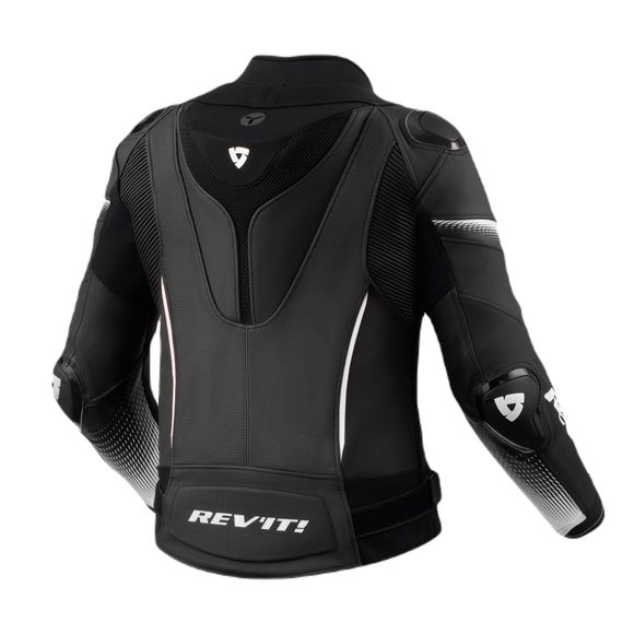 Motorcycle jacket Rev it XENA 4 pro ladies - black / whiteRef: RI1566