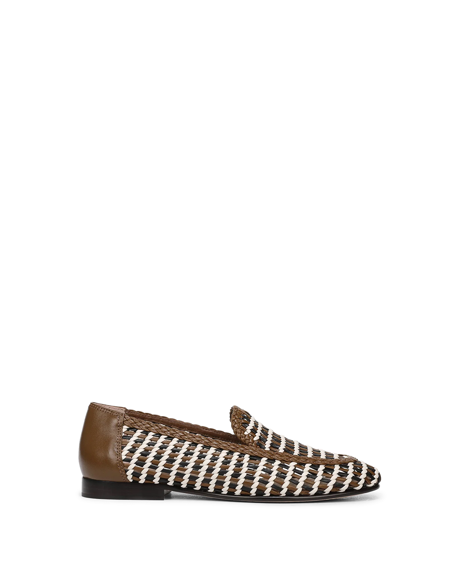 Prilla Woven Leather Loafer