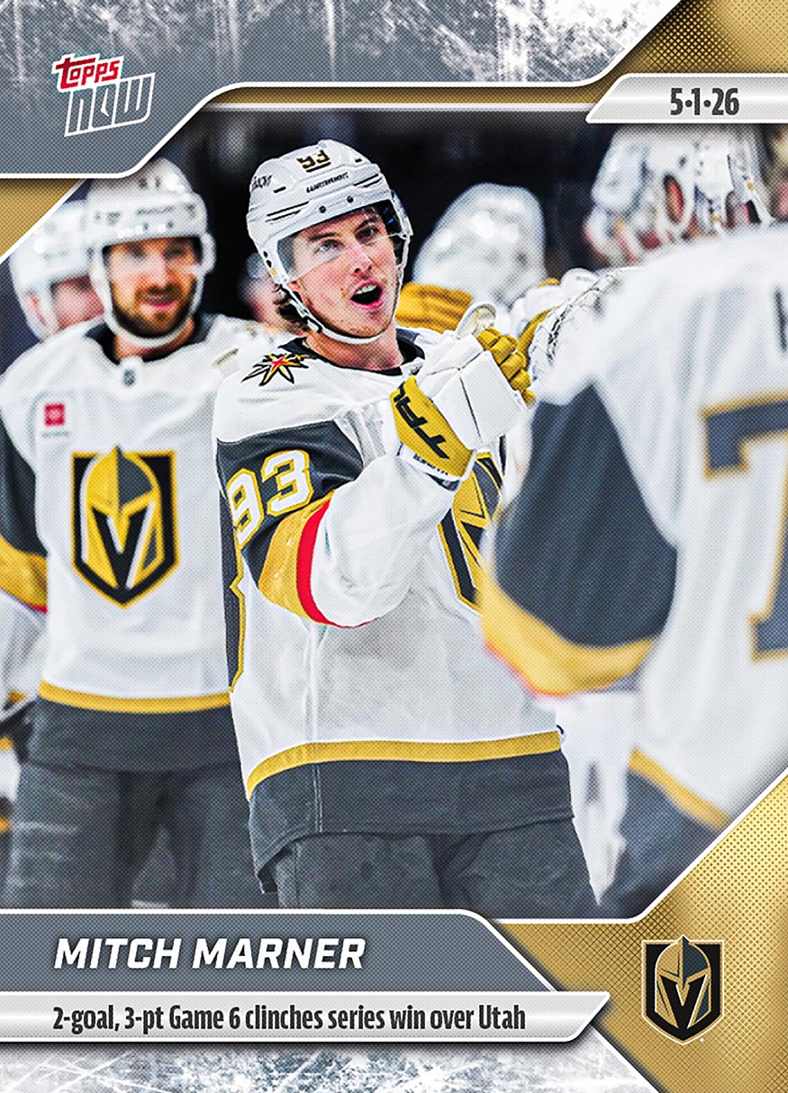 Mitch Marner - 2025-26 NHL Topps NOW® - Sticker # 164 Pack - PR: 175