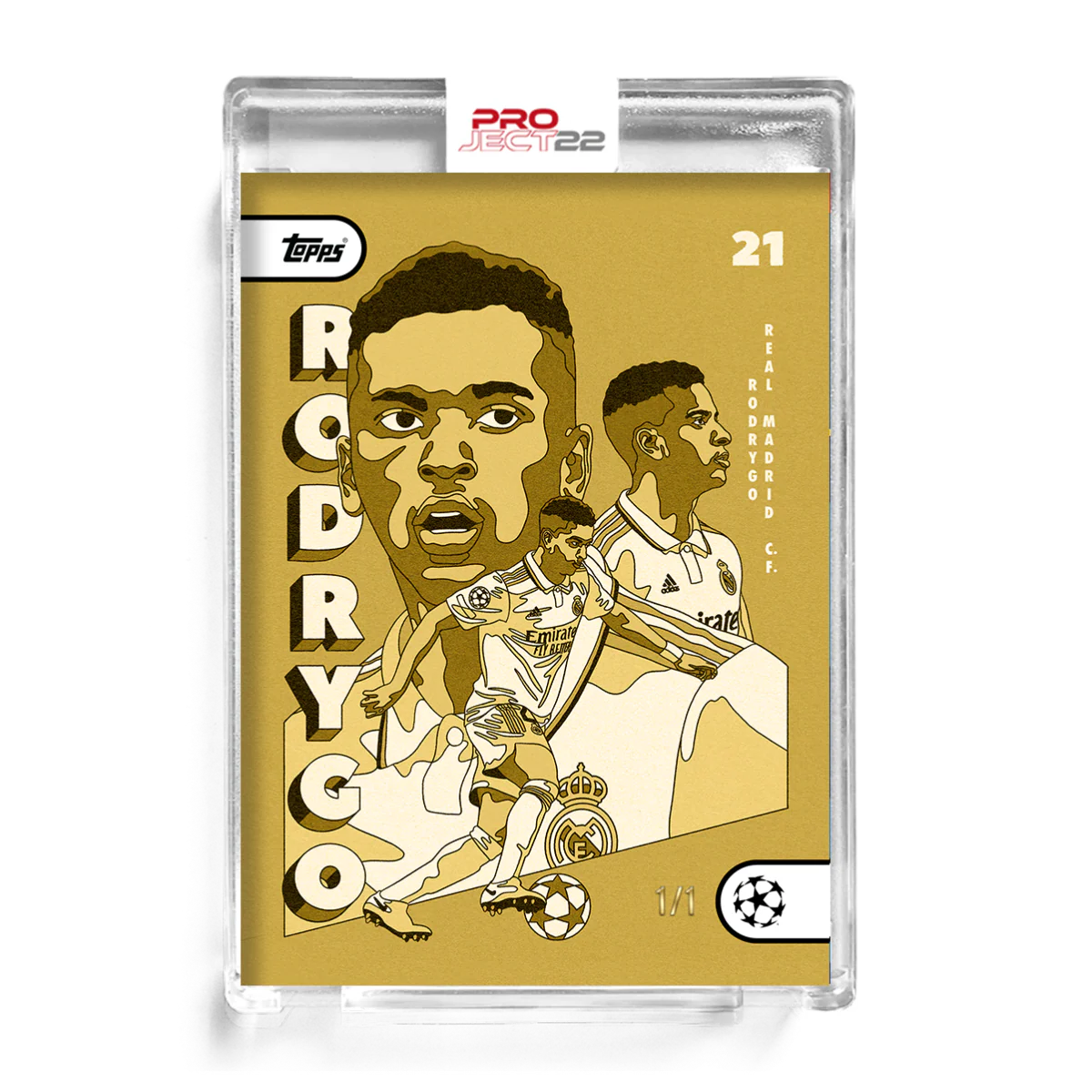 Project22 - Rodrygo by Timba Smits - Topps UK