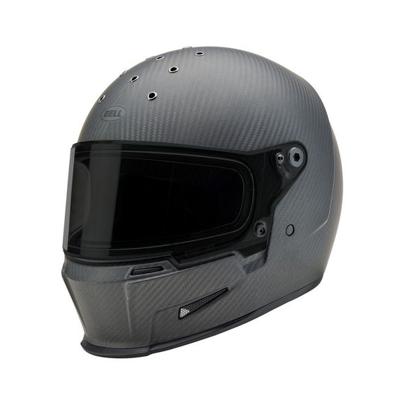 Bell Eliminator Carbon Solid - Black Full HelmetRef: EL0827