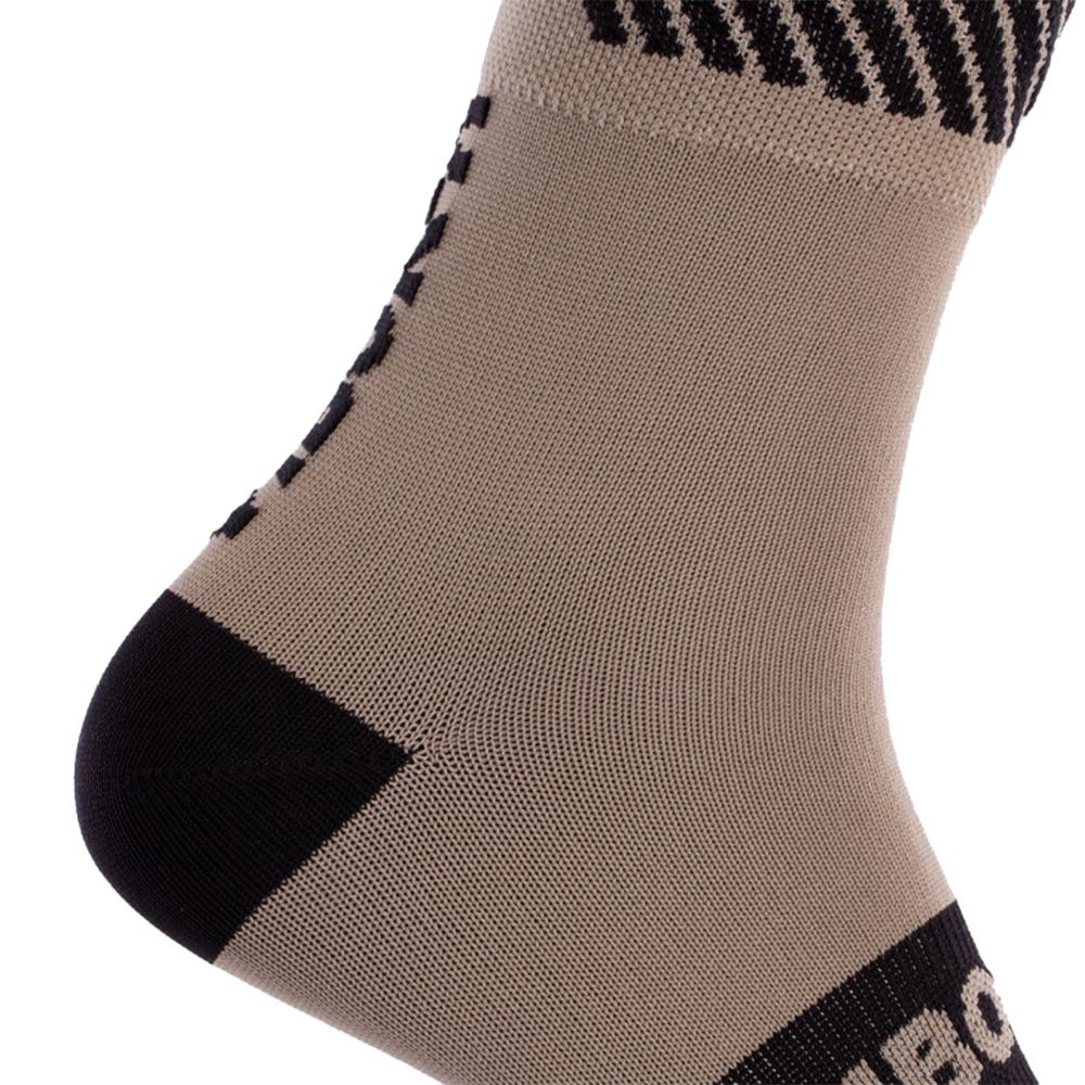 VIBOR-A KAIT SOCKS HALF SHAFT SILVER/BLACK