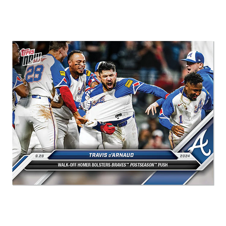 Travis d'Arnaud - 2024 MLB Topps NOW® Card 769