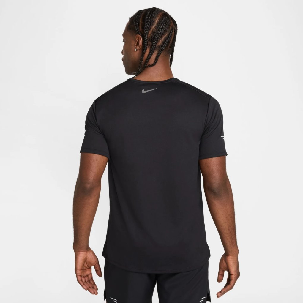Nike Miler Flash Dri-FIT UV Short Sleeve Top Men - black/reflective silver IB4127-010