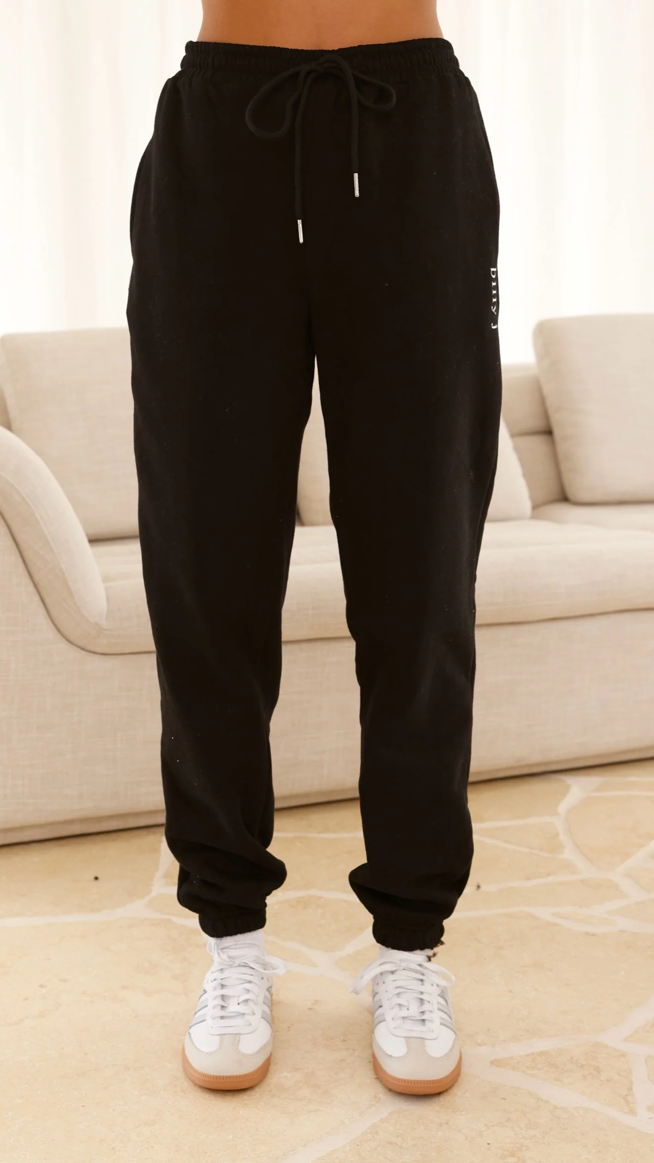 Billy J Trackie Pants - Black