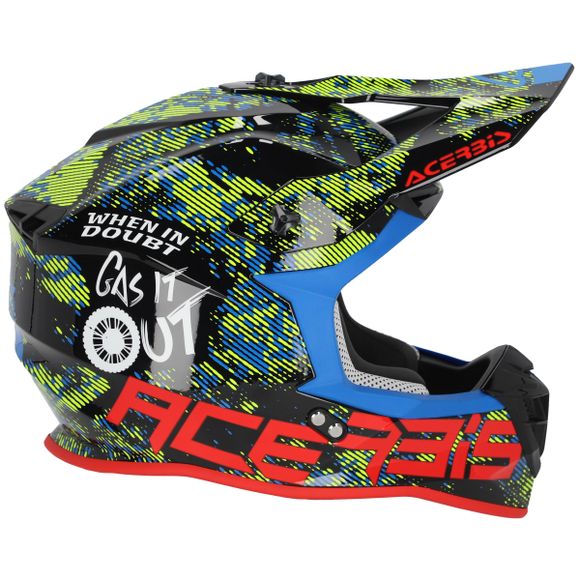 Casque cross Acerbis LINEAR 22.06 2024 - Blanc / NoirRef : AE5314