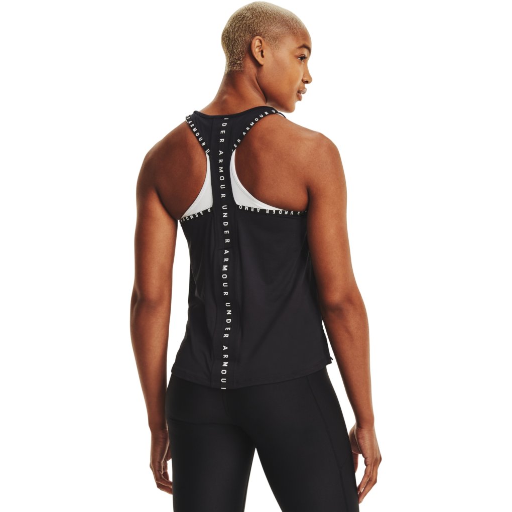 Under Armour UA Knockout Tank Women - Black/Black/White