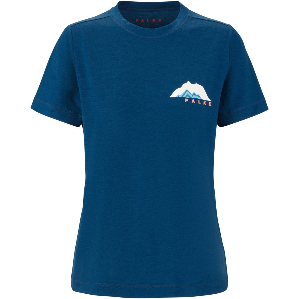 Falke TK Climawool T-Shirt Women - blue pond 6598