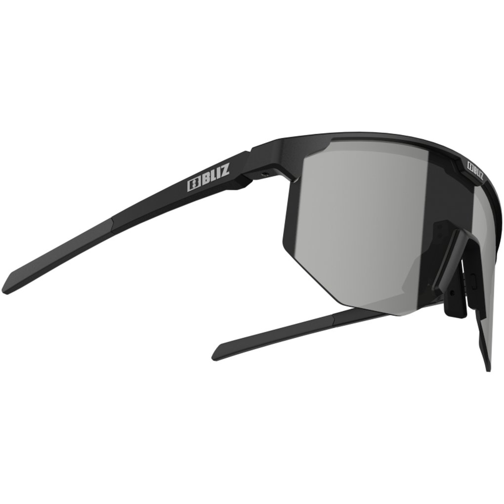 Bliz Hero Glasses - Matt Black - Smoke Silver Mirror