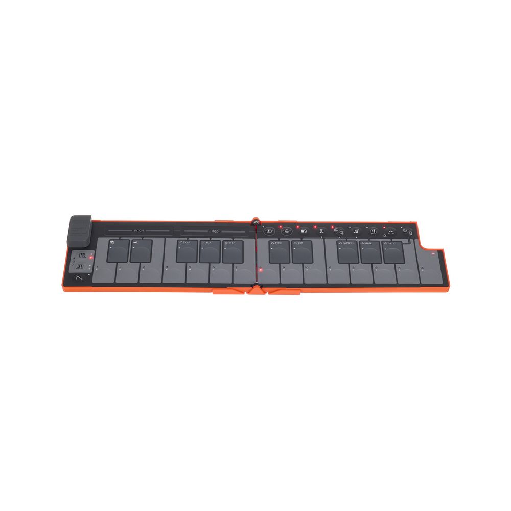 Korg nanoKEY Fold Lava Orange – Thomann Ireland