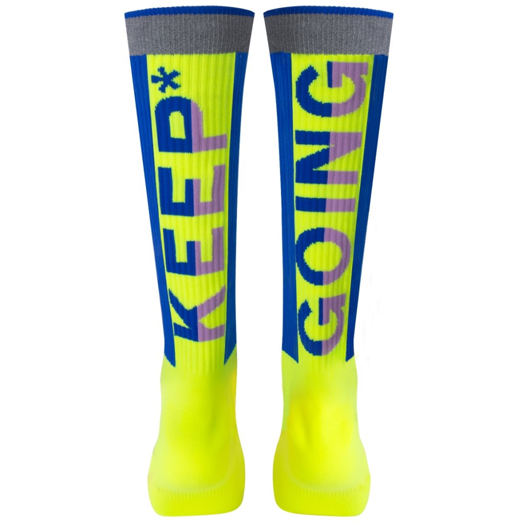 Gofluo Blaze Running Socks - Blue