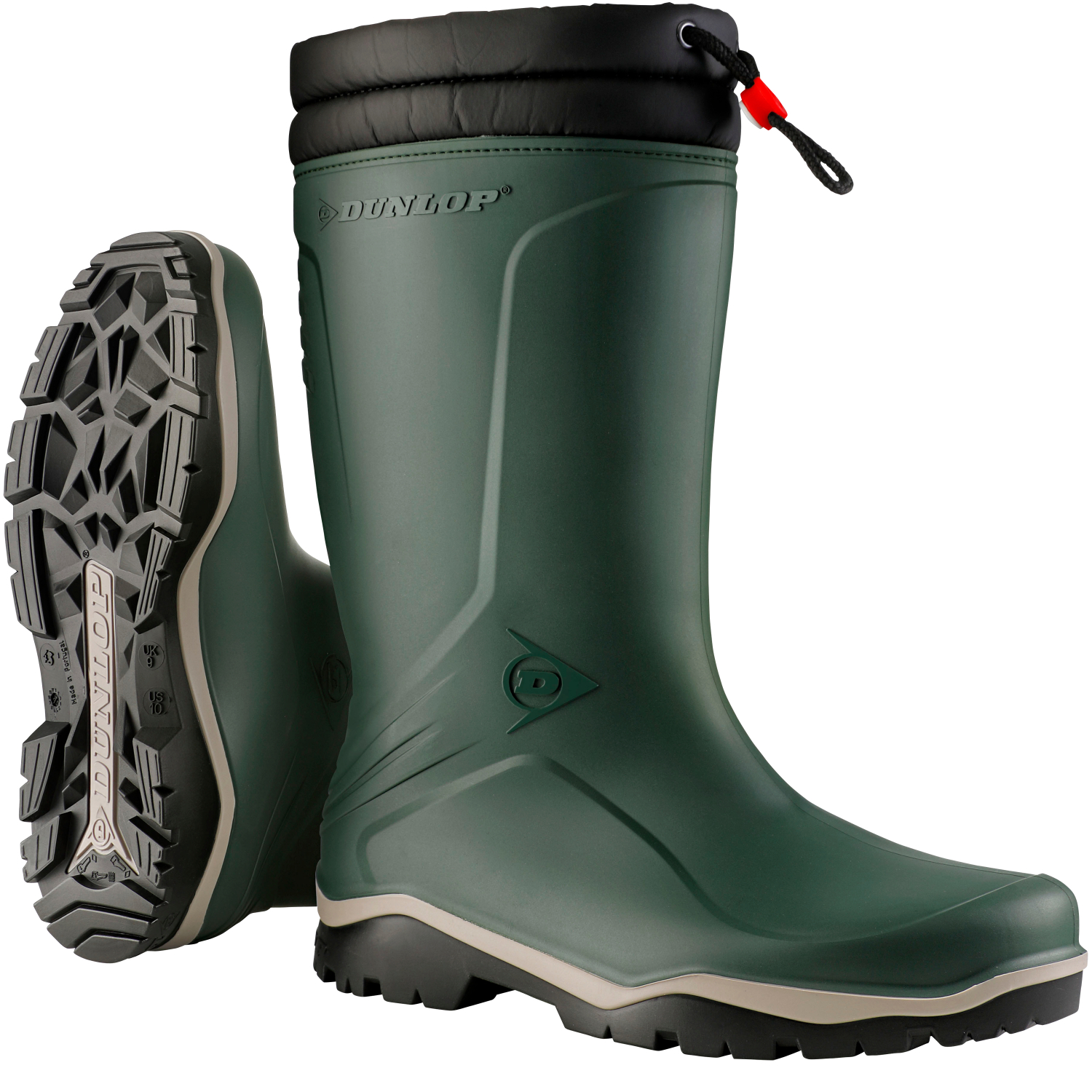 Dunlop Dunlop Blizzard Fur Lining Unisex (Heritage Green\/Black)