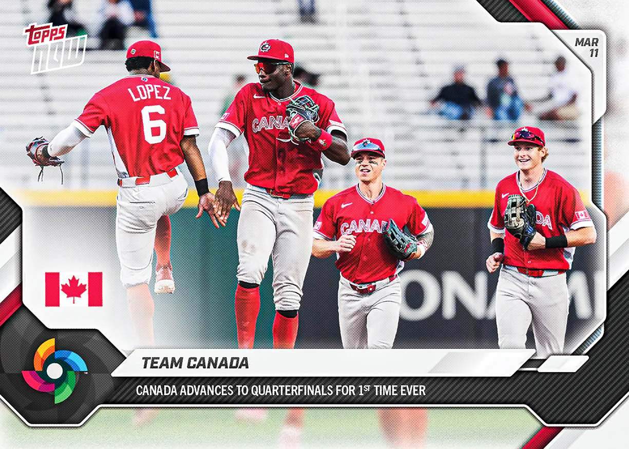 Team Canada - 2026 World Baseball Classic Topps NOW® - Card 25