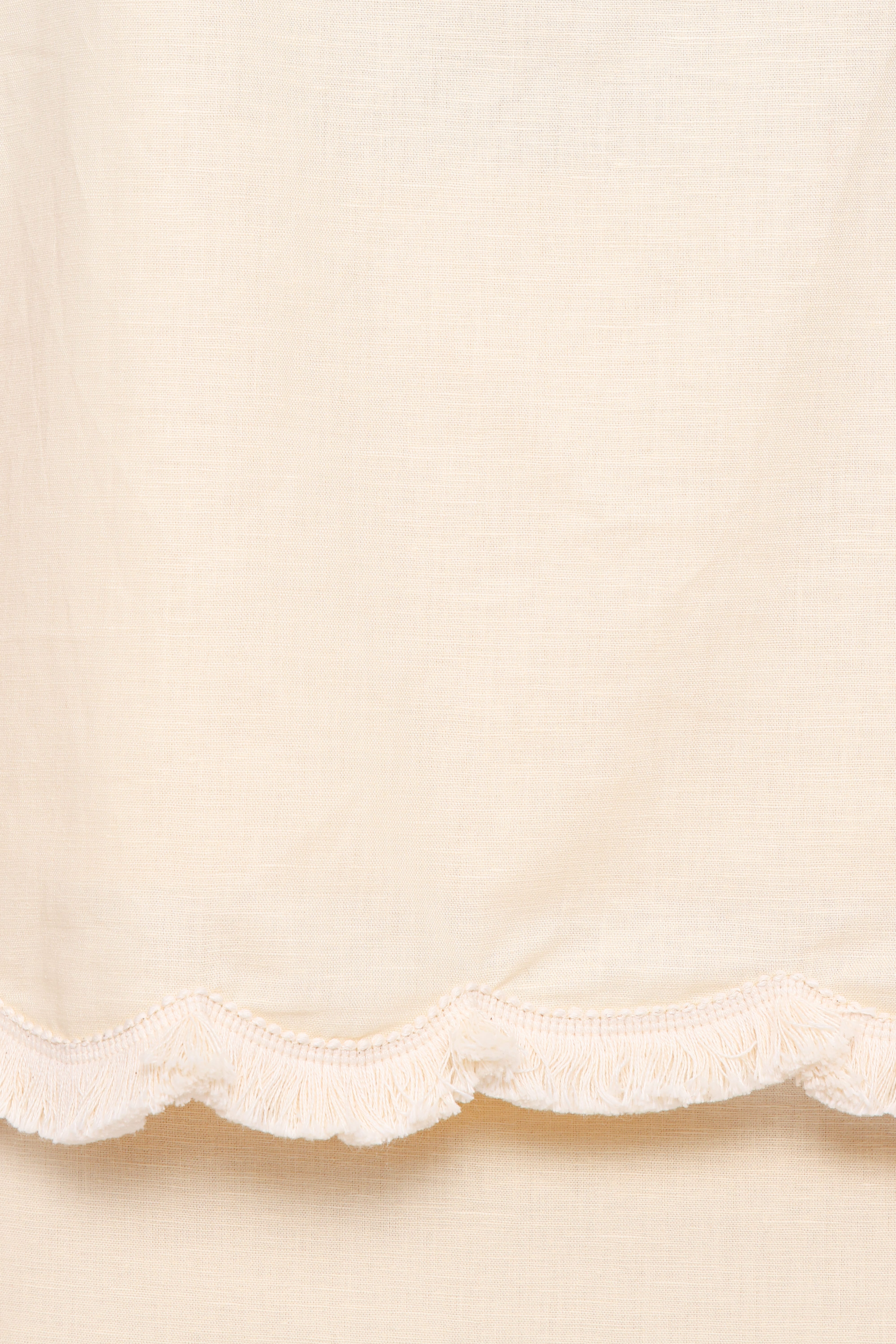Venate Scallop Skirt Set - Yellow