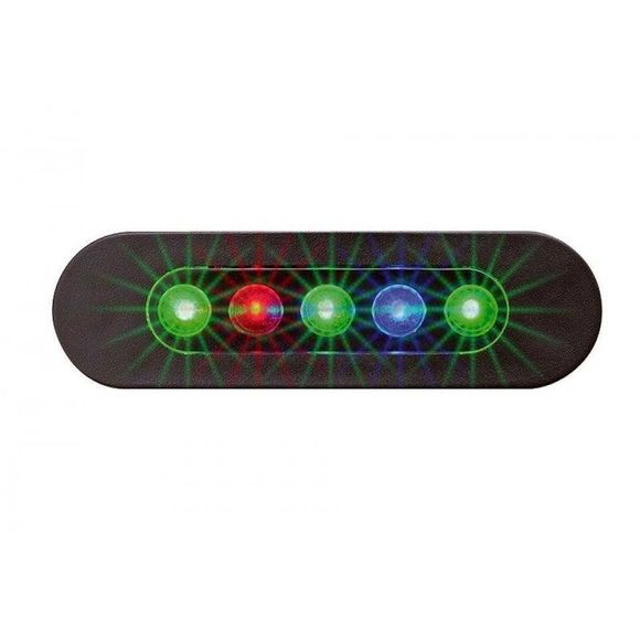 Indicateur de témoins Daytona noir UniverselRef : 18103 / 86531