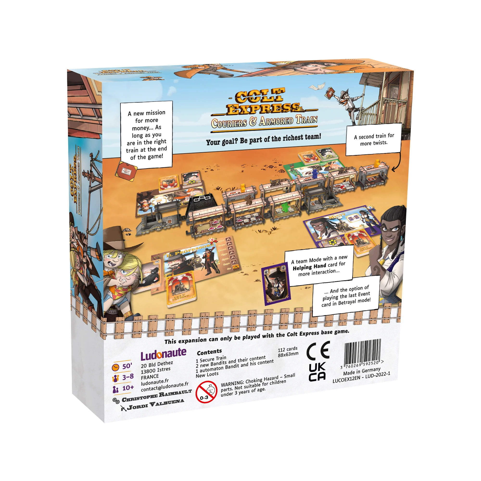 Colt Express: Couriers & Armored Train