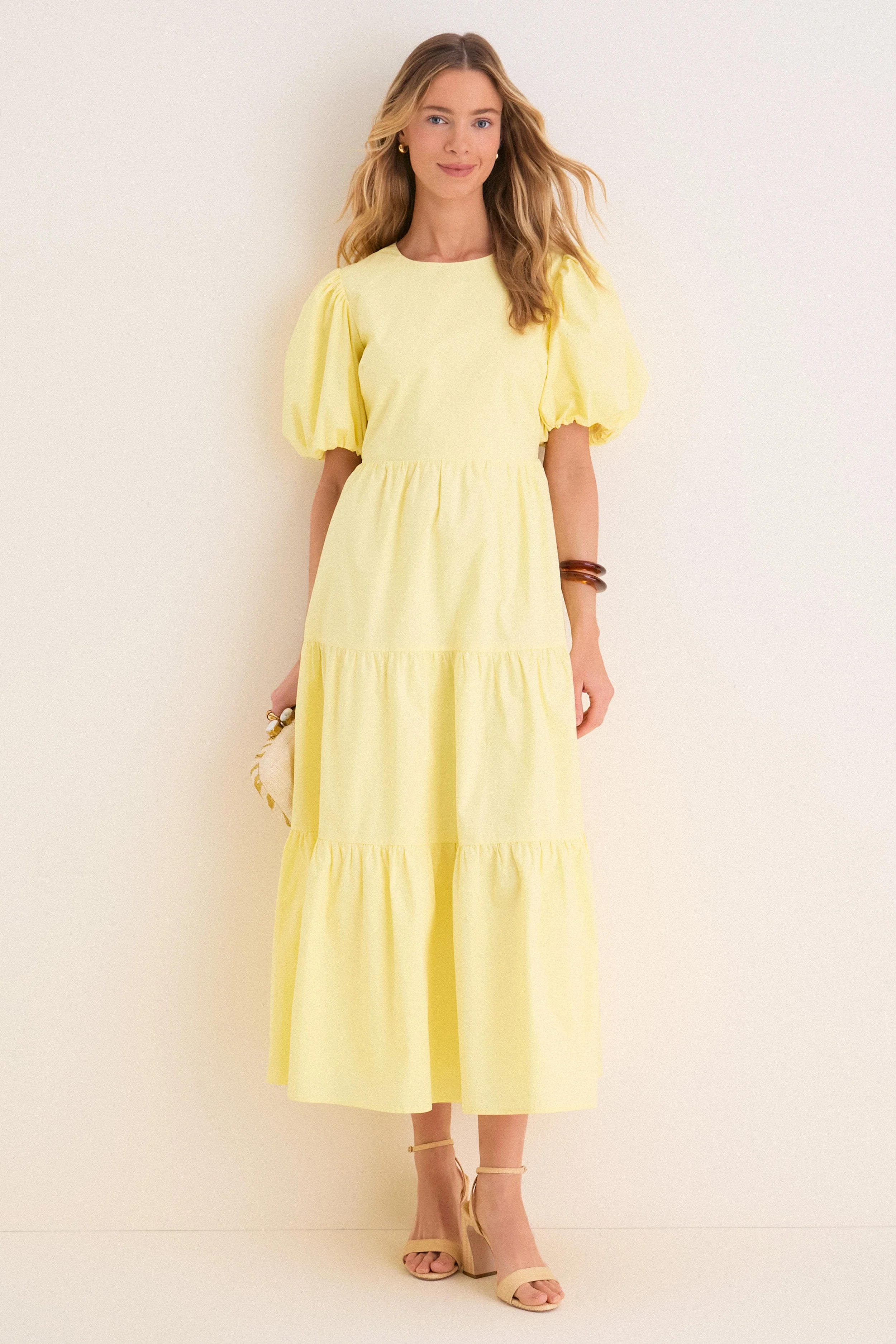 Butter Yellow Goldie Maxi Dress